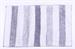 Bademåtte i grå med striber i størrelse 50 x 80 cm